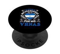 Sangre Nicaraguense Corre por Mis Venas Orgullo Nicaragüense PopSockets PopGrip Adhesivo