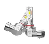 SANHE Bombillas 9005 LED Luz Alta y Baja para Coche, 20000LM 600% Más Brillante 6500K Blanco 9005/HB3 Reemplazo de Halógeno, 1:1 Tamaño, Plug and Play (Paquete de 2)