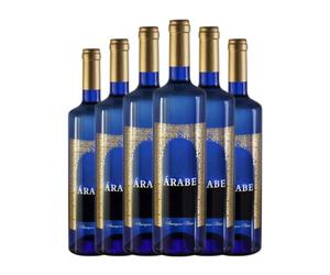 Sani Primavera Árabe Sauvignon Blanca Semi-Seco Semi-Dulce Vino de la Tierra de Extremadura 75 cl Vino blanco (Caja de 6 Botellas de 75 cl)
