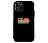 Sanibel Island Retro Sunset Carcasa para iPhone 11 Pro
