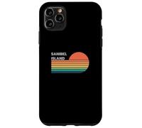 Sanibel Island Retro Sunset Carcasa para iPhone 11 Pro MAX