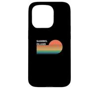Sanibel Island Retro Sunset Carcasa para iPhone 15 Pro