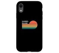 Sanibel Island Retro Sunset Carcasa para iPhone XR