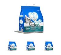 Sanicat - Arena para Gatos Advanced Hygiene sin Perfurme | Super Absorbente | Producto higiene de tu Mascota | Atrapa Malos olores | 5L de Capacidad (Paquete de 4)