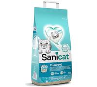 Sanicat - Arena para gatos Aglomerate con aroma a jabón de Marsella| Con control de olor garantizado | Absorbe la humedad y facilita la limpieza de la bandeja | 10 L de capacidad
