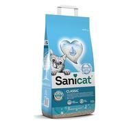 Sanicat - Arena para gatos Classic con Aroma a Jabón de Marsella | Absorción rápida | Producto de alta calidad para la higiene de tu mascota | Sin polvo | 10L de capacidad