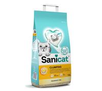 SANICAT BENTONITA AGLOMERANTE CLUMPING SIN AROMA 10 LTS (8.4 Kg)