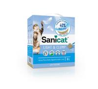 SANICAT BENTONITA FINA LIGHT & CLUMP 6 LT