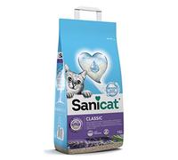 Sanicat Classic Arena Para Gatos Aroma Lavanda 16 L.