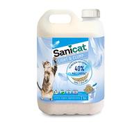 Sanicat Light & Clump, Arena de Gatos, Sin Aroma, Azul