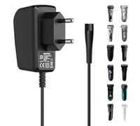 Sanicata 12V Cargador para Braun Series 9 7 5 3 1, 5544 5542 492 Cargador Cable para Braun Maquina Afeitar 300S 9-990 9-890 5-620 9467cc Adaptador Maquina Afeitar Depilador Charger