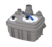 Sanicubic 1 VX Compact Pumping Station, Free Pass Vortex Turbines, Ground Installation, 60 Litre Tank, 2000W Motor, 55 x 70 x 50.3 cm (Reference: 040000004)