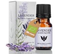 SANICULA Aceite Esencial de Lavanda Puro y Orgánico 100% - 10 ml, Destilado al Vapor para Humidificador y Piel