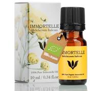 SANICULA Aceite Esencial de Siempreviva Amarilla - 100% Puro y Orgánico Helichrysum italicum | Destilado al Vapor para Aromaterapia, Difusor, Cuidado de la Piel y Bienestar Natural - 10ml