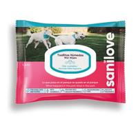 Sanilove Toallitas Húmedas Aroma Prado para perros y gatos