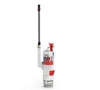 Sanit 00.0000 Neo 03.982.00.000-Desagüe Universal para cisternas, desagüe de Inodoro con Accesorios, Gris, mediana