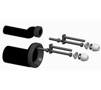 Sanit 58.925.00..0000 accesorio de inodoro - Accesorios de inodoros (Negro, 1 pieza(s))