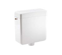 Sanit Cisterna ABU junior 6L Tiefhängend Con Válvula Blanco Botón Cajetín