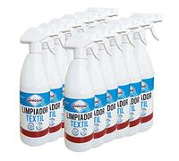 Sanit. Limpiador textil para ropa y calzado que higieniza y desinfecta rápidamente. Caja 12 botellas 750 ml con pulverizador