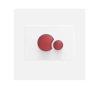Sanit Pulsador S706 Parbulario Blanco/Rojo