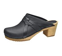 SANITA MANUELLA Square Open Zuecos Mujeres Negro - 37 - Zuecos (Clogs)