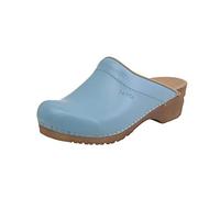 Sanita Sandra | Zuecos Abiertos | Producto Artesanal Original para Mujer | Plantilla de Forma anatómica con Espuma Blanda | Turquesa | 35 EU