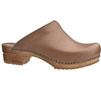 Sanita señoras zueco abierto Madera-Lotte Abierto Cognac EUR 42