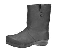 Sanita Yasmina Botas | Producto artesanal original Para Mujer | Plantilla de forma anatómica con espuma blanda | Materiales sostenibles | Negro | 37 EU