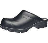 Sanita Zueco de seguridad para hombreitSan-Wood-Sb Open Negro EUR 39
