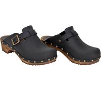Sanita Zueco de señora Open Wood-Kristel Open Negro EUR 39
