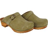 Sanita Zuecos Señoras Zueco abierto Madera-Hedi Abierto Verde EUR 36