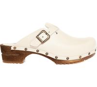 Sanita Zuecos Zueco mujer abierto Madera-Kristel abierto White EUR 42