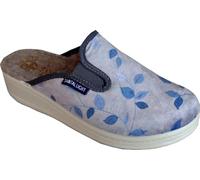 Sanital Light: Pantuflas cálidas de tela para mujer, perfectas para el hogar, 38 EU