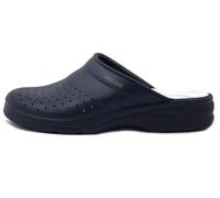 Sanital Light Zapatillas para hombre sanitario de trabajo de piel azul, 754, turquesa, 43 EU