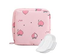 sanitaria Napkin - Oxford Cloth Storage Pouch, Multi-Functional Zipper Organizer, Durable And Lightweight, Perfect For Sanitary Pads, Nursing Pads, Travel, Hotels, School, Business Trip