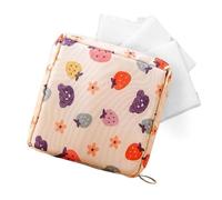 Sanitary Napkin Storage Bag, Cute Period Pad Bag, Portable Girls Period Bag, Feminine Care Storage, Tampón Storage Bag, Sanitary Napkin Organizer, Compact Period Bag, Travel-Friendly Feminine B