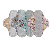 Sanitary Pads, Reutilizable Menstrual Cloth Pads For Women, Breathable Washable Period Protection For Daily Life Sleep Travel Work, Beach, Postpartum Recovery, Home Comfort
