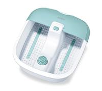 Sanitas SFB 07 Baño de pies, masaje de mimo en casa con masaje por vibración y burbujas, masaje de reflexología podal, mantenimiento de la temperatura del agua, para relajar pies cansados
