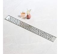 SaniteModar Canaleta de Ducha 60cm, Sumidero Ducha con Sifón y Filtro, Desague Ducha, Panel de Burbuja