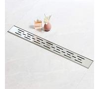 SaniteModar Canaleta de Ducha 60cm, Sumidero Ducha con Sifón y Filtro, Desague Ducha, Panel de Linea