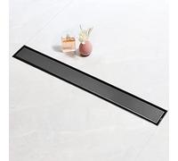 SaniteModar Canaleta de Ducha 70cm, Negro