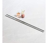 SaniteModar Canaleta de Ducha 80cm, Sumidero Ducha con 360° Sifón y Filtro, Desague Ducha, Panel Estrecho