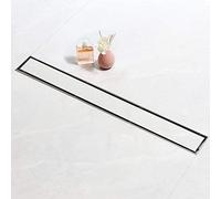 SaniteModar Canaleta de Ducha 90cm, Sumidero Ducha con Sifón y Filtro, Desague Ducha, Panel 2 en 1