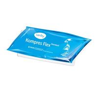 Sanity Apósito de gel frío y caliente, doble uso, 10 x 26 cm, para dolores de cabeza, lesiones menores en rodillas, codos y muñecas, apto para microondas