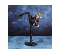 (sanji)Bandai 26cm Figura de anime de One Piece Figura de acción de Sanji Vinsmoke Sanji Figma Modelo
