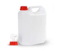 SANJOMA Garrafa Agua 1L | Para Agua y Uso Alimentario, Resistentes Al Uso Diario | Bidón Agua Ideal Para Acampar, Uso Doméstico O Para Tu Negocio | Garrafa de Agua | Depósito Agua | Garrafa Plástico