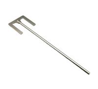 SANJSJHXJ 1 Paleta De Hoja Tipo E De Acero Inoxidable con Ancho De Hoja De 40mm O 120mm, Paleta Impulsora Agitadora con Varilla, Utilizada En Herramientas De Mezcla De Laboratorio(70x8x350mm)