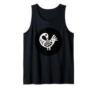 Sankofa Bird Adinkra Symbol African, Heritage Minimalist Ar Camiseta sin Mangas