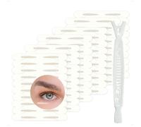 SanKristo 120 tiras para levantar párpados caídos, cinta adhesiva invisible, corta, ultra natural, autoadhesiva, gran sujeción, impermeable, agranda y tensa los ojos, tensor maquillaje