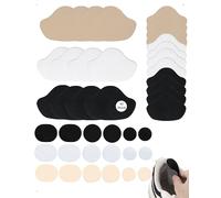 SanKristo de 42 Piezas Parches de Reparación de Orificio de Talón, Almohadillas de Talón Autoadhesivas, Parches para Zapatillas Deportivas, Protector Taloneras para Zapatos, Hombres y Mujeres